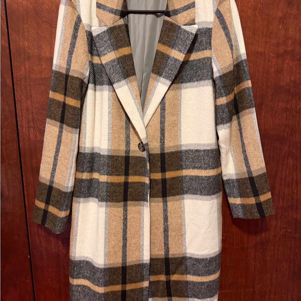 Steve Madden Cher Brushed Wool Coat
